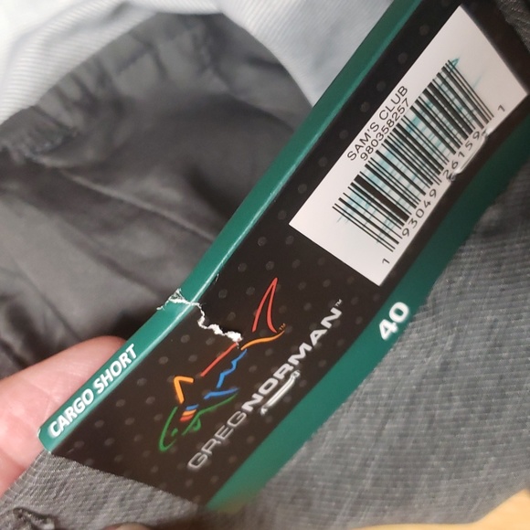 Greg Norman Charcoal Gray Shorts size 40 NWT - Picture 4 of 8